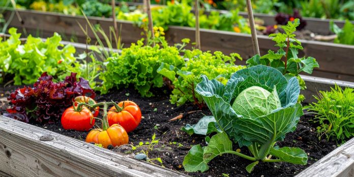 Letto per orto rialzato a prova di pioggia 1 letto rialzato per orto